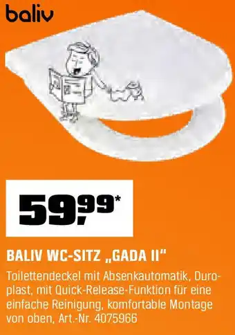 OBI BALIV WC-SITZ „GADA II" Angebot