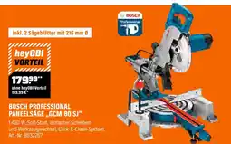OBI BOSCH PROFESSIONAL PANEELSÄGE ,,GCM 80 SJ" Angebot