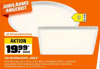 OBI LED-DECKENLEUCHTE ,,AVOLA" Angebot