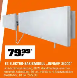 OBI E2 ELEKTRO-BASISMODUL „INFRAE² SICCO" Angebot