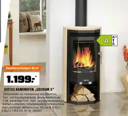 OBI JUSTUS KAMINOFEN „USEDOM 5" Angebot