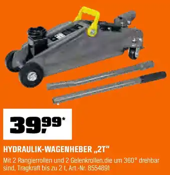 OBI HYDRAULIK-WAGENHEBER "2T" Angebot