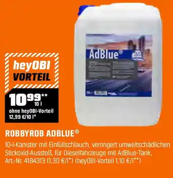 OBI ROBBYROB ADBLUE Angebot