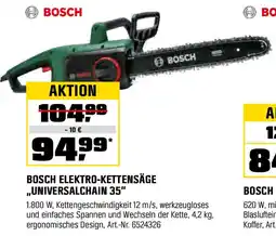 OBI BOSCH ELEKTRO-KETTENSÄGE ,,UNIVERSALCHAIN 35" Angebot