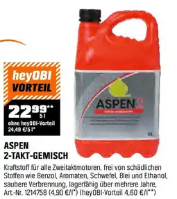 OBI ASPEN 2-TAKT-GEMISCH Angebot