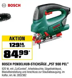 OBI BOSCH PENDELHUB-STICHSÄGE „PST 900 PEL" Angebot