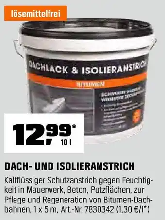 OBI DACH- UND ISOLIERANSTRICH Angebot