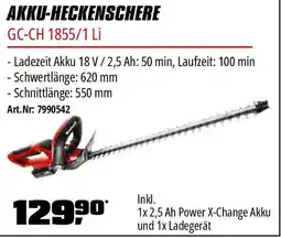OBI Einhell AKKU-HECKENSCHERE GC-CH 1855/1 Li Angebot