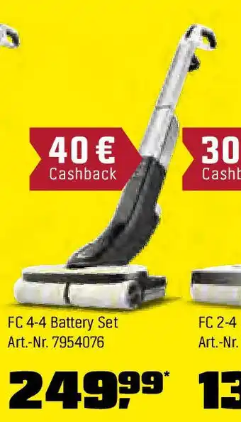 OBI KÄRCHER Saugwischer FC 4-4 Battery Set Angebot