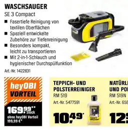 OBI KÄRCHER WASCHSAUGER SE 3 Compact Angebot