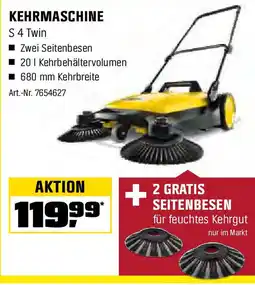 OBI KÄRCHER KEHRMASCHINE S 4 Twin Angebot