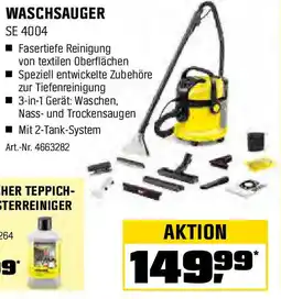 OBI KÄRCHER WASCHSAUGER SE 4004 Angebot