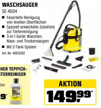 OBI KÄRCHER WASCHSAUGER SE 4004 Angebot