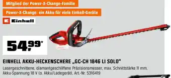 OBI EINHELL AKKU-HECKENSCHERE ,,GC-CH 1846 LI SOLO" Angebot