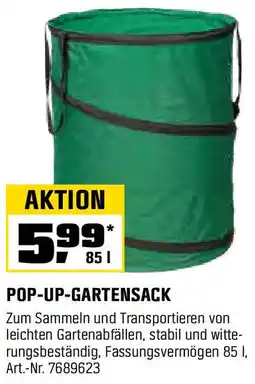 OBI POP-UP-GARTENSACK 85 L Angebot