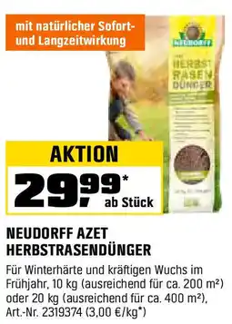OBI NEUDORFF AZET HERBSTRASENDÜNGER Angebot