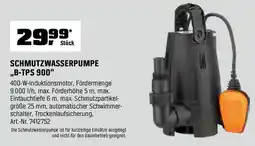 OBI SCHMUTZWASSERPUMPE ,,B-TPS 900" Angebot