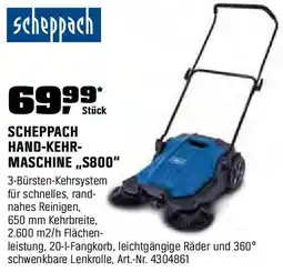 OBI SCHEPPACH HAND-KEHR- MASCHINE ,,S800" Angebot