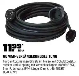 OBI GUMMI-VERLÄNGERUNGSLEITUNG Angebot