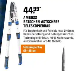 OBI AMBOSS RATSCHEN-ASTSCHERE TELESKOPIERBAR Angebot