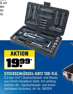 OBI STECKSCHLÜSSEL-SATZ 130-TLG. Angebot