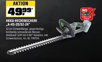 OBI LUX TOOLS AKKU-HECKENSCHERE ,,A-HS-20/52-24" Angebot