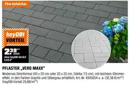 OBI PFLASTER,,VERO MAXX" Angebot