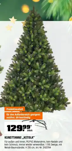 OBI KUNSTTANNE ,,KETOLA" Angebot