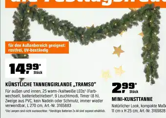 OBI KÜNSTLICHE TANNENGIRLANDE,,TRAMSO" Angebot