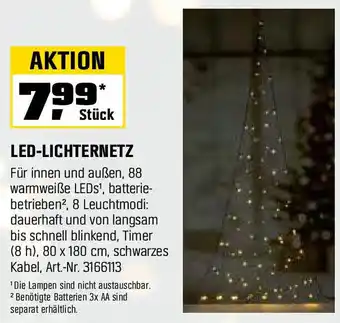 OBI LED-LICHTERNETZ Angebot