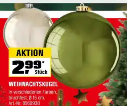 OBI WEIHNACHTSKUGEL Angebot