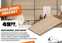 OBI AKUSTIKBOARD „EICHE NATUR" Angebot