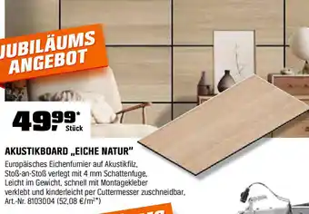 OBI AKUSTIKBOARD „EICHE NATUR" Angebot