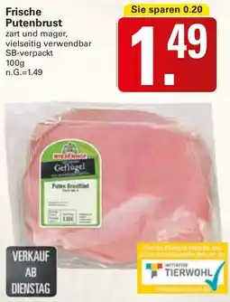 WEZ Frische Putenbrust Angebot