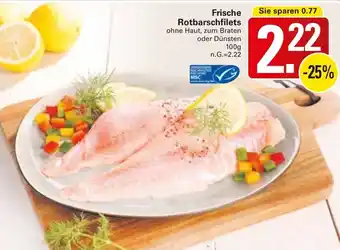 WEZ Frische Rotbarschfilets Angebot