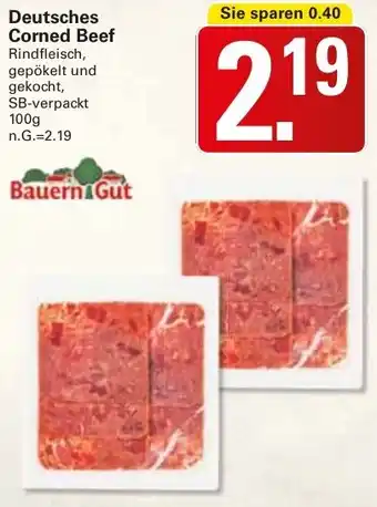 WEZ Bauern Gut Deutsches Corned Beef Angebot