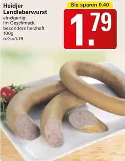 WEZ Heidjer Landleberwurst Angebot