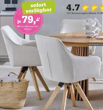 Höffner Armlehnenstuhl „Benito" Angebot
