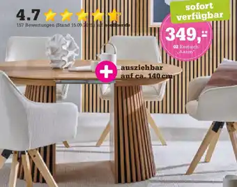 Höffner Esstisch „Aaron" Angebot