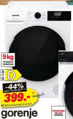 Höffner gorenje Wärmepumpentrocker Angebot