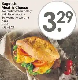 WEZ Baguette Meat & Cheese Angebot
