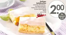 WEZ Schäfer's Saftiger Apfelkuchen Angebot