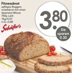 WEZ Schäfer's Fitnessbrot Angebot