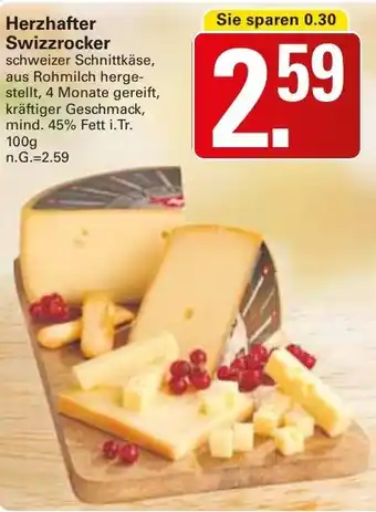WEZ Herzhafter Swizzrocker Angebot