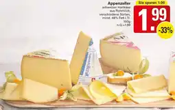 WEZ Appenzeller Angebot