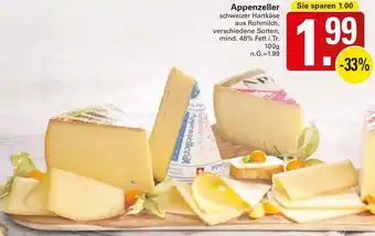 WEZ Appenzeller Angebot