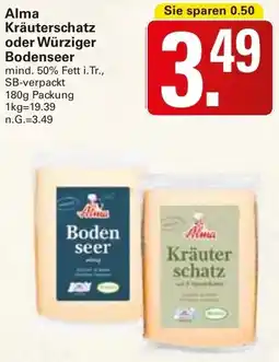 WEZ Alma Kräuterschatz oder Würziger Bodenseer Angebot