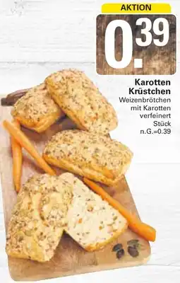 WEZ Karotten Krüstchen Angebot