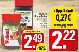 WEZ Nudossi Brotaufstrich Angebot
