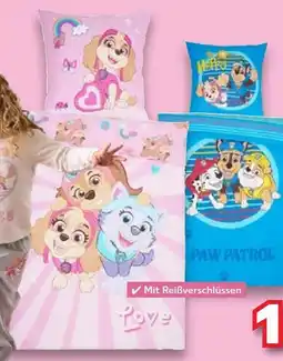 Kaufland Kinder Bettwäsche-Set Paw Patrol Angebot